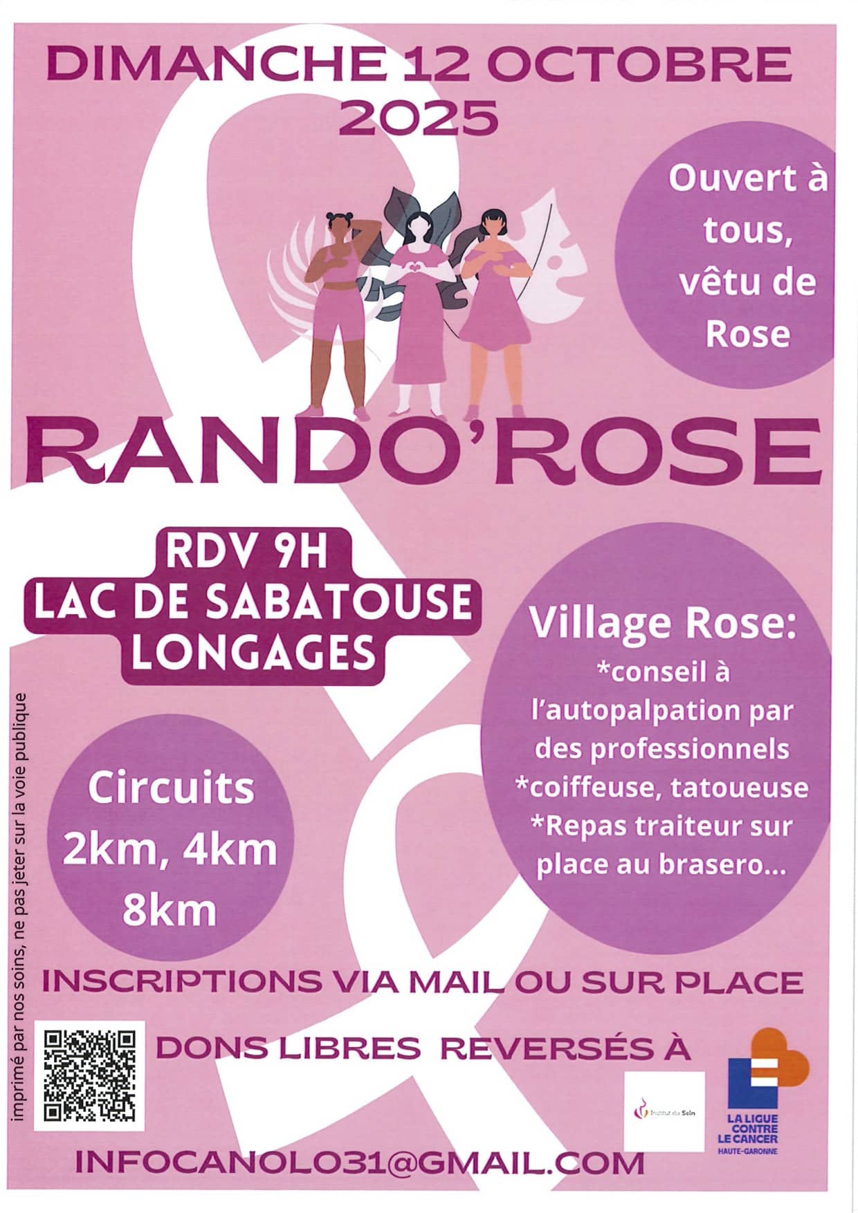 Rando'Rose - Mairie de Longages
